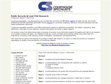 Tablet Screenshot of courthousespecialists.com
